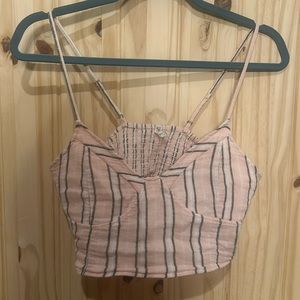 Spell island boho top pink